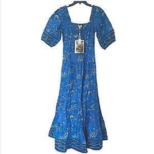 New CAROLINE CONSTAS Hart Maxi Floral Print Dress